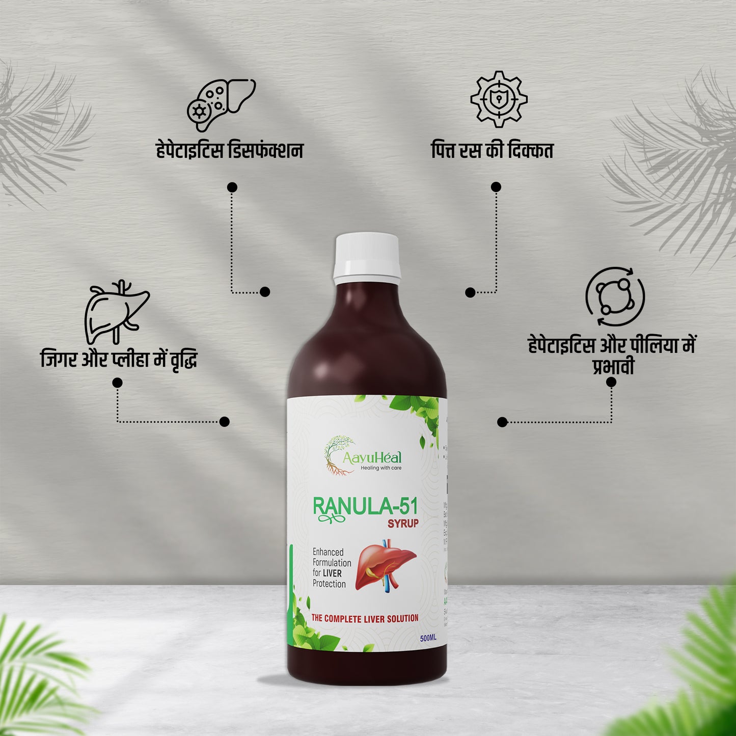 Complete Liver Detox Kit β Ayurvedic Liver & Digestion Support | Ranula-51 Syrup + Liver Care Tablets