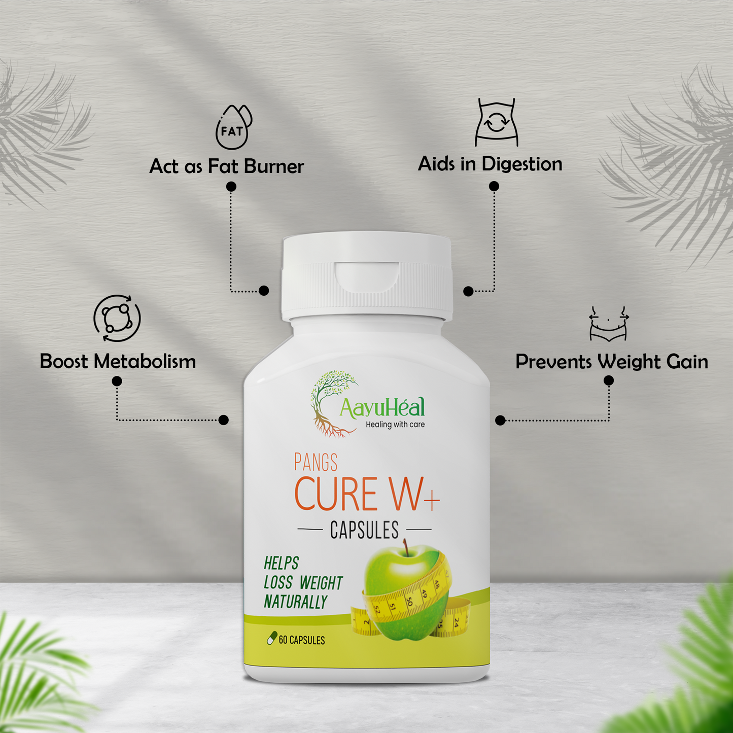 Garcinia Fat Burner Capsules – Natural Weight Loss & Metabolism Booster | Supports Fat Burning, Digestion & Body Toning