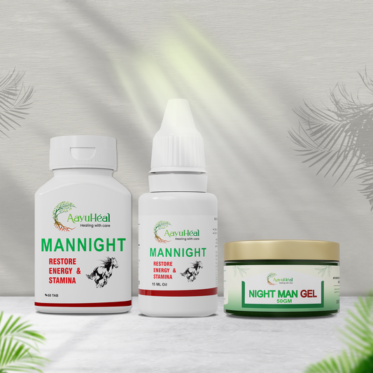 Wellness Care ( ManNight Tab + ManNight Oil + NightMan gel )