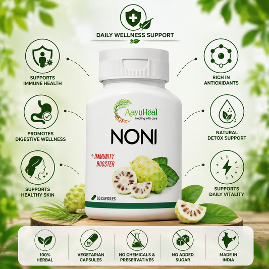 Noni Antioxidant Capsules | Noni Fruit Extract | 60 Veg Capsules
