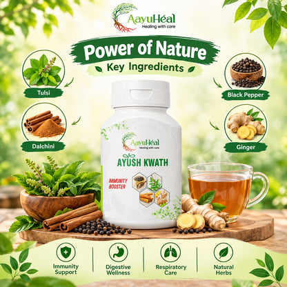 Ayush Kwath Tablets Traditional Ayurvedic Immunity & Seasonal Wellness Support