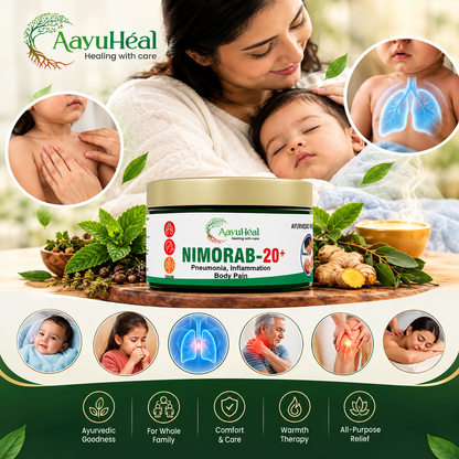 Nimorab-20+ Balm Ayurvedic Family Balm for Seasonal & Everyday Comfort