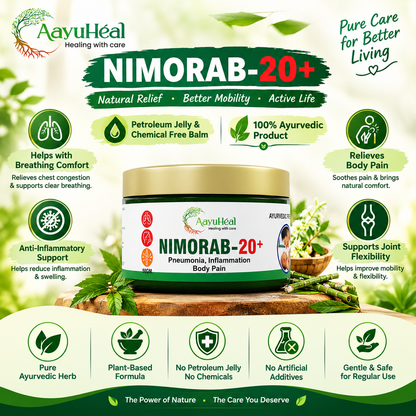 Nimorab-20+ Balm Ayurvedic Family Balm for Seasonal & Everyday Comfort