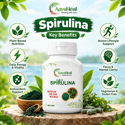 Spirulina Extract Capsules | Daily Energy, Immunity & Wellness Support