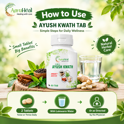 Ayush Kwath Tablets Traditional Ayurvedic Immunity & Seasonal Wellness Support